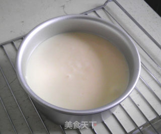 6寸奶油水果蛋糕（戚风）的做法步骤：5