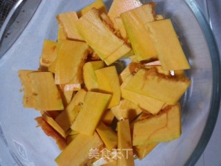 麻香南瓜饼的做法步骤：2