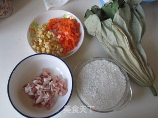 荷香糯米鸡的做法步骤：1