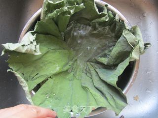 荷香糯米鸡的做法步骤：4