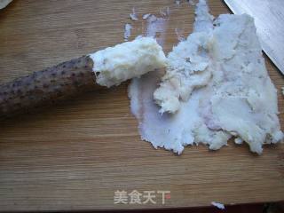 山药凤梨冰皮月饼的做法步骤：2
