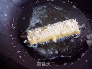 香煎三丝豆皮卷---意想不到的混搭的做法步骤：9