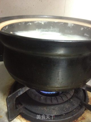 香菇鸡肉粥的做法步骤：7