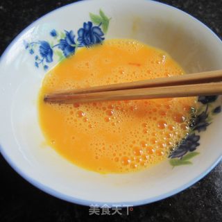 空心菜梗煎蛋的做法步骤：4