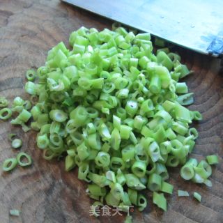 空心菜梗煎蛋的做法步骤：5