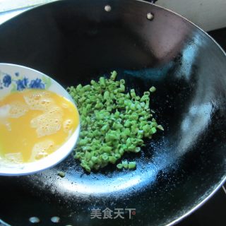 空心菜梗煎蛋的做法步骤：7