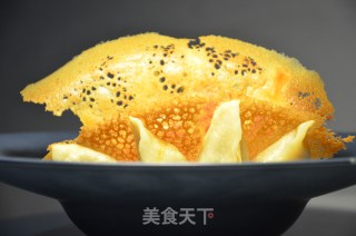 脆皮锅贴的做法步骤：9