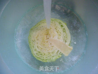 香干炒包心菜的做法步骤：2