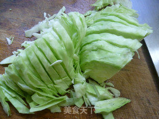 香干炒包心菜的做法步骤：3