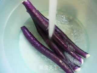 香干炒茄子的做法步骤：4