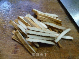 香干炒茄子的做法步骤：6