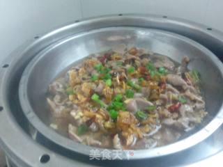 剁椒蒸鸽珍的做法步骤：6