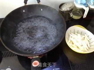 茭白嫩猪腰的做法步骤：3