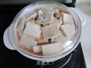 韩式泡菜豆腐锅的做法步骤：7