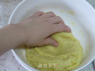 麻薯豆沙月饼的做法步骤：4