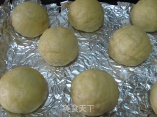 麻薯豆沙月饼的做法步骤：17