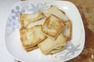 香辣煎豆腐的做法步骤：6