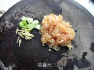 苤菜花炒鸡丝的做法步骤：1