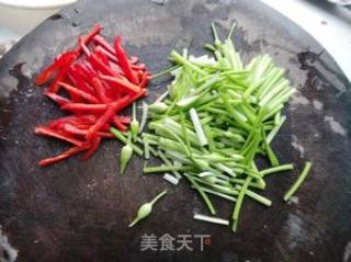 苤菜花炒鸡丝的做法步骤：3