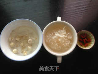 古剑之枸杞炖银耳的做法步骤：1