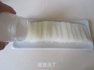 肉末蒸冬瓜的做法步骤：1