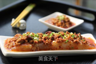 肉末蒸冬瓜的做法步骤：9