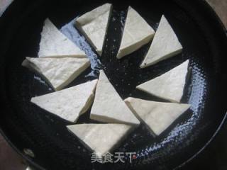 家常葱煎豆腐的做法步骤：2