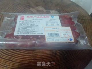 腊肠蒸饭的做法步骤：1