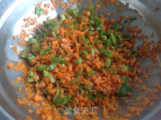 杂粮肉窝头的做法步骤：3