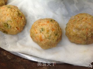 杂粮肉窝头的做法步骤：6
