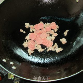 辣椒火腿炒肉的做法步骤：3