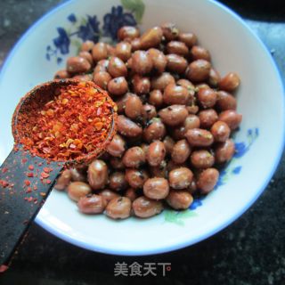 香辣花生米的做法步骤：6
