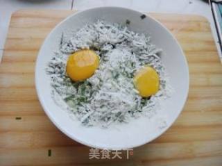 韭菜鸡蛋饼的做法步骤：3