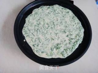 韭菜鸡蛋饼的做法步骤：7