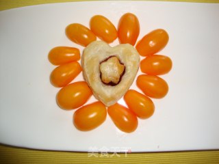 蓝莓酱爱心饼——小清新早餐的做法步骤：9
