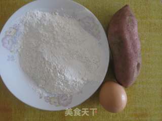 红薯鸡蛋饼的做法步骤：1