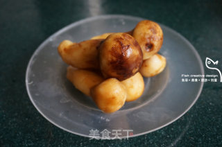 盐烤松茸的做法步骤：2
