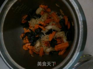 木耳胡萝卜炒魔芋的做法步骤：6