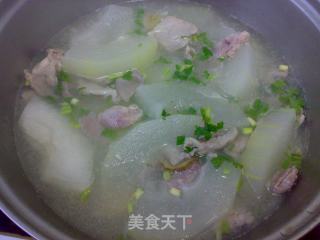 鲜肉冬瓜汤的做法步骤：8