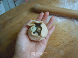 葱香————酥皮老婆饼的做法步骤：21