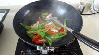 甜椒肉丝的做法步骤：5