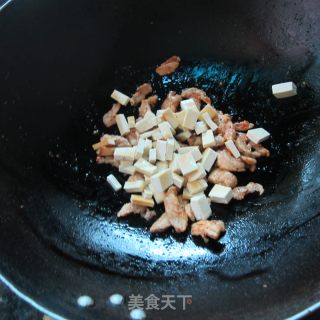 豆角瘦肉豆腐干的做法步骤：3