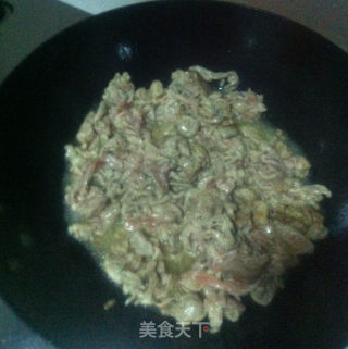 孜然羊肉的做法步骤：4