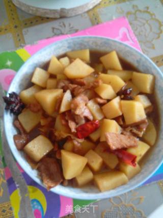 红烧土豆的做法步骤：8