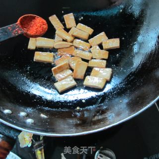 韭菜豆腐干的做法步骤：6