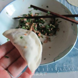 火腿韭菜盒子的做法步骤：8