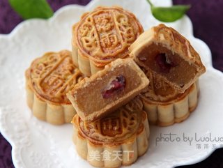 凤梨馅广式月饼的做法步骤：14