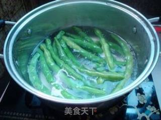 肉末剁椒四季豆的做法步骤：1