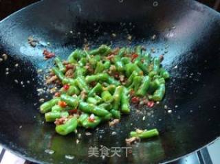 肉末剁椒四季豆的做法步骤：6
