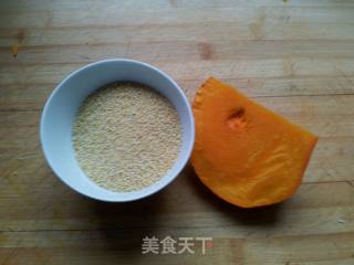 南瓜小米糊的做法步骤：1